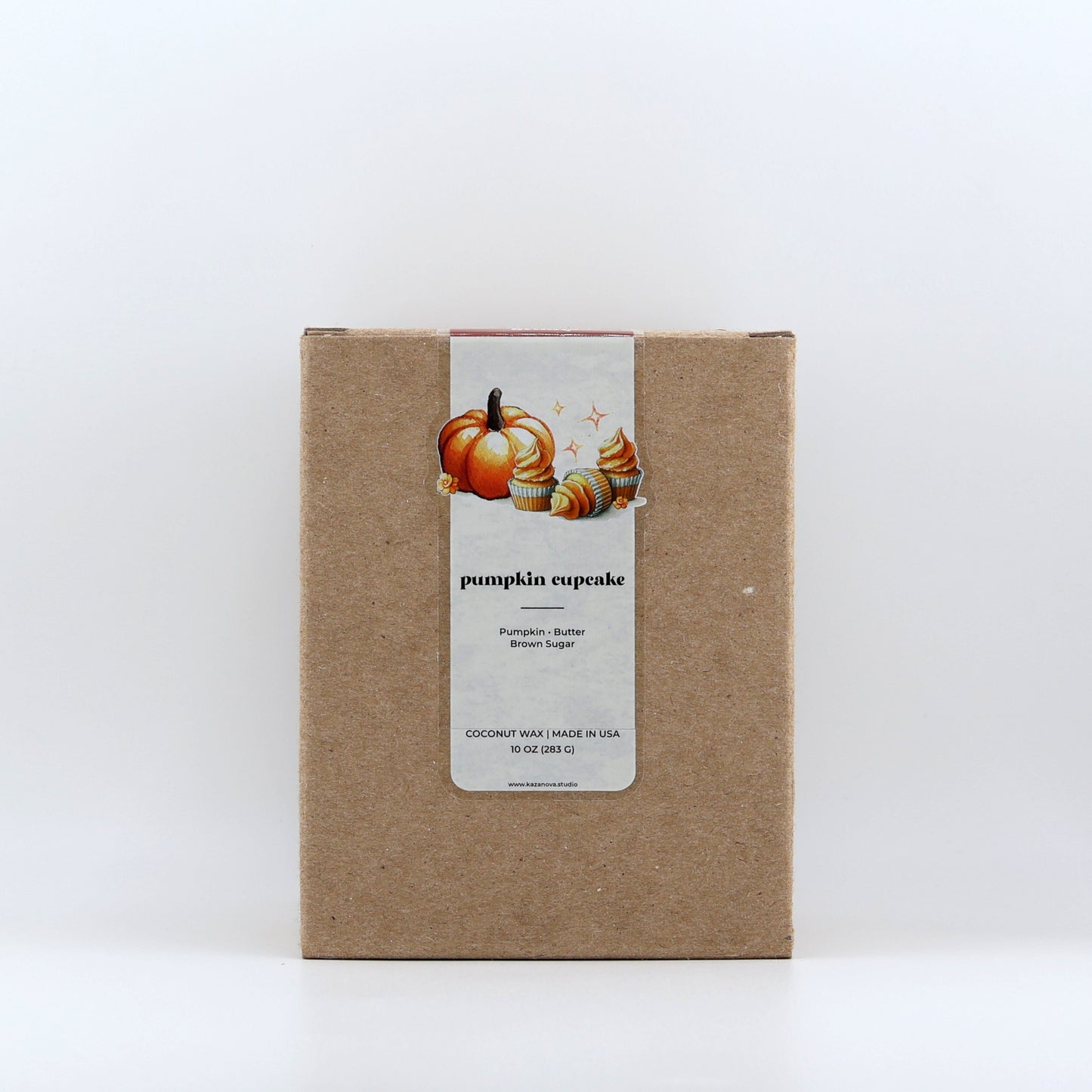 Pumpkin Cupcake Candle