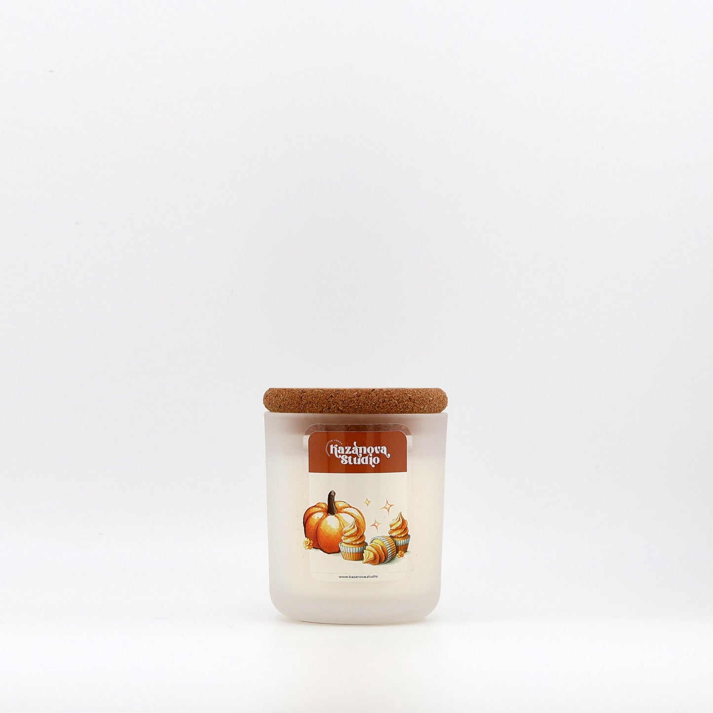 Pumpkin Cupcake Candle